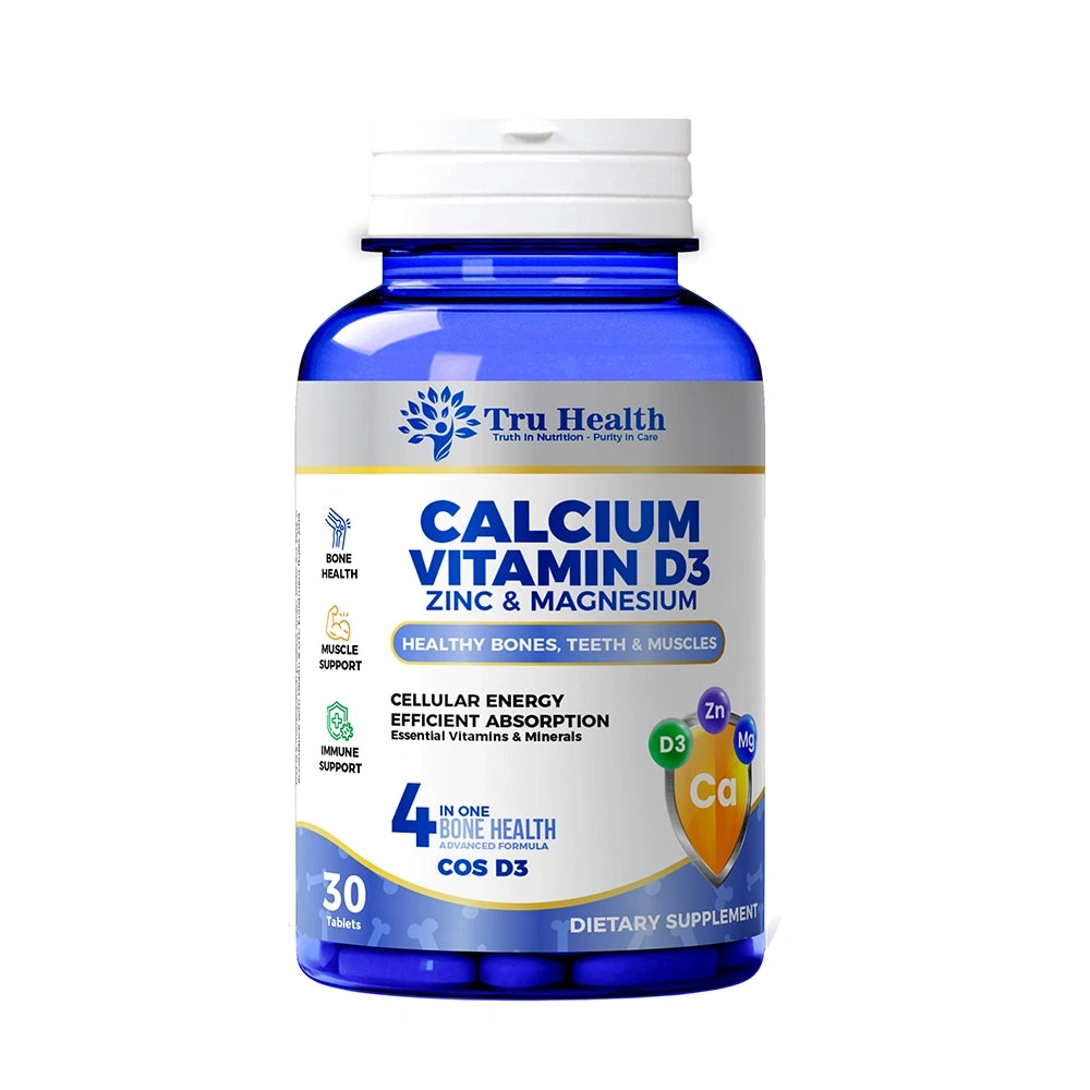 Calcium + Vitamin D3, Zinc & Magnesium