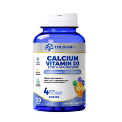 Calcium + Vitamin D3, Zinc & Magnesium